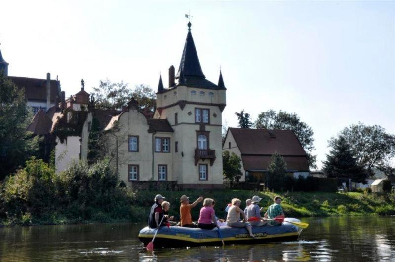 Ferienwohnung Ferienhaus Muldenschloesschen Colditz Exterior foto